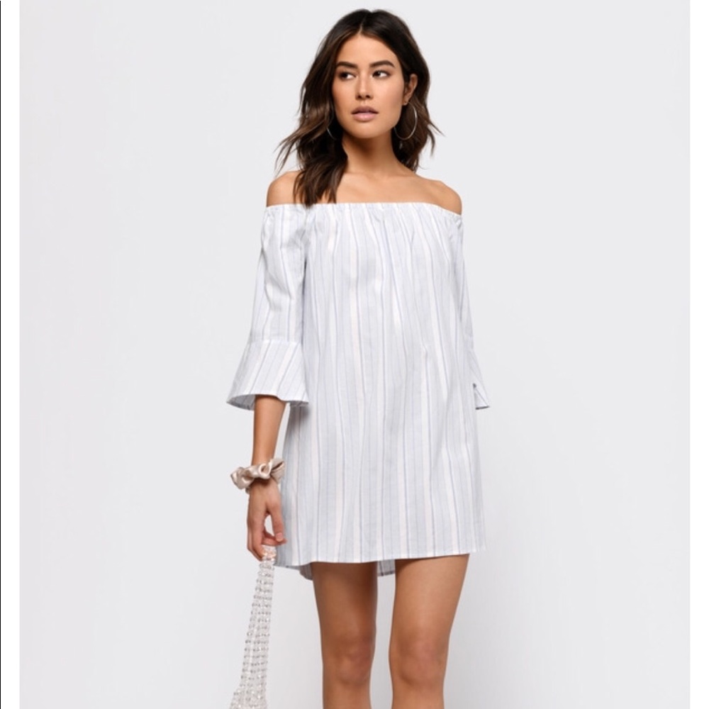 Tobi off the shoulder dress